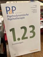 PdP Psychodynamische Psychotherapie 1.23. Essstörungen.