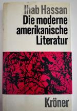 Ihab Habib Hassan: Die moderne amerikani Ihab Habib Hassan: Die moderne amerikani