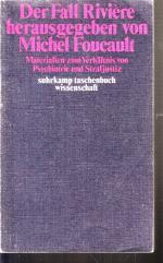 Der Fall Rivière - Materialien z. Verhältnis von Psychiatrie und Strafjustiz