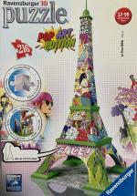 3D Puzzle La tour Eiffel Pop Art Edition