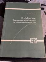 Psychologie und Transzendentalphilosophie