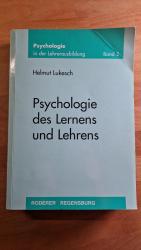 Helmut Lukesch: Psychologie des Lernens Helmut Lukesch: Psychologie des Lernens