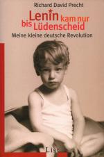 Precht, Richard David: Lenin kam nur bis Precht, Richard David: Lenin kam nur bis
