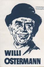 Willi Ostermann: Willi Ostermann. Vollst