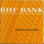 BHF-Bank - Die deutsche Merchant Bank