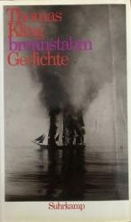 Thomas Kling: brennstabm - Gedichte Thomas Kling: brennstabm - Gedichte