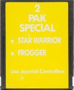 2 Pak Special: Star Warrior + Frogger Atari Modul