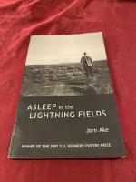 Asleep in the Lightning Fields. *** signed by the author ***