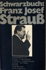 Wolfgang Roth: Schwarzbuch: Franz Josef Wolfgang Roth: Schwarzbuch: Franz Josef