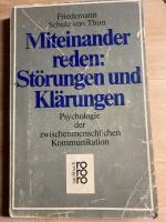 Schulz von Thun, Friedemann: Miteinander Schulz von Thun, Friedemann: Miteinander