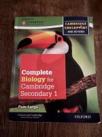 Complete Biology for Cambridge Secondary 1