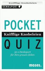 Pocketquiz Knifflige Knobeleien Denksportaufgaben