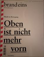 brand eins, Heft 04 - Mai 2005: Macht in Bewegung