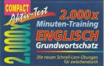 2000 × Minuten-Training Englisch Grundwortschatz