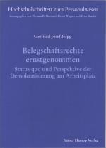 Popp, Gerfried Josef: Belegschaftsrechte Popp, Gerfried Josef: Belegschaftsrechte