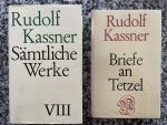 2 Bände):  1. Sämtliche Werke. VIII.  2. Briefe an Tetzel.