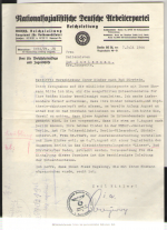 NSDAP Amt für Wohlfahrtspflege und Jugen NSDAP Amt für Wohlfahrtspflege und Jugen