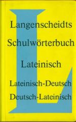 Langenscheidt Schulwörterbücher Lateinisch-Deutsch / Deutsch-Lateinisch