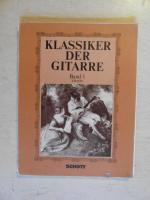 Klassiker der Gitarre Band 1