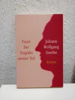 Goethe, Johann Wolfgang: Faust - Der Tra Goethe, Johann Wolfgang: Faust - Der Tra