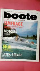 BOOTE DAS MOTORBOOT MAGAZIN 3/92.