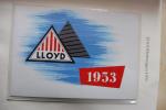 Lloyd-Kleinwagen 1953,Automobil-Prospekt, Reprint