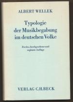 Albert Wellek: Typologie der Musikbegabu Albert Wellek: Typologie der Musikbegabu