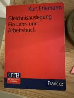 Kurt Erlemann: Gleichnisauslegung