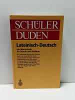 Schülerduden Lateinisch-Deutsch