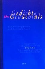 Ulla Hahn: Gedichte fürs Gedächtnis - Zu