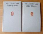 Shakespeare: Konvolut 2 Bände von Shakes