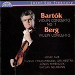 Josef Suk — Bartók: Concerto No. 1 for Violin and Orchestra + Berg: Concerto for Violin and Orchestra