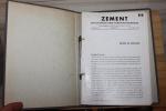 ZEMENT-Mitteilungen über Zementverwendun
