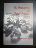 Angelika Amborn-Morgenstern: Die Drucksc Angelika Amborn-Morgenstern: Die Drucksc