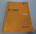 E-86 Intelligent Synthesizer (Owner´s Ma