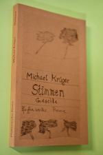 Stimmen : Gedichte. Mit Zeichn. d. Autors / Pfaffenweiler Literatur ; 16