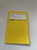 Goethe, Johann Wolfgang: Faust: Teil 1., Goethe, Johann Wolfgang: Faust: Teil 1.,