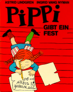 Pippi gibt ein Fest. Comic farbig