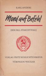 Karl Anders: Mord auf Befehl. Der Fall S