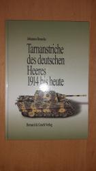 Tarnanstriche des deutschen Heeres 1914 bis heute