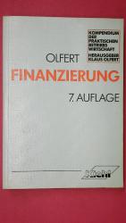 Klaus Olfert: FINANZIERUNG.