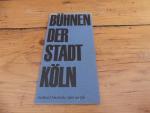 Bühnen der Stadt Köln. Archibald MacLeish: Spiel um Job | 1963-64