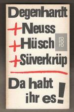 Franz Josef Degenhardt; Wolfgang Neuss; Franz Josef Degenhardt; Wolfgang Neuss;