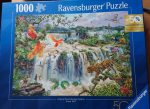 1000 Teile Puzzle: Fantastic waterfall o