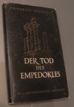 Hölderlin Friedrich: Der Tod des Empedok Hölderlin Friedrich: Der Tod des Empedok