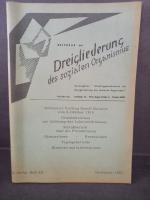 Beiträge zur Dreigliederung des sozialen Beiträge zur Dreigliederung des sozialen
