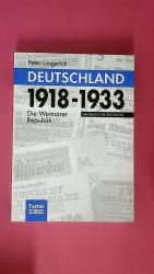 Longerich Peter: DEUTSCHLAND 1918 - 1933