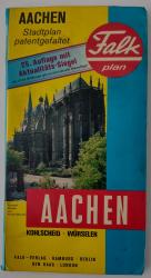 Aachen - Stadtplan ; mit Ortsteilen von: