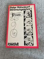 Strömungslehre I. Poesie. EA, signiert.