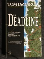 Tom DeMarco: The Deadline